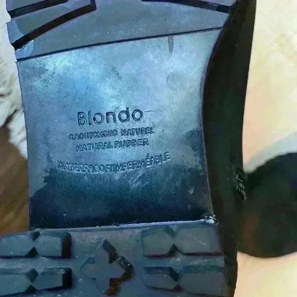 Blondo Val Waterproof boots - worn once, like new Sz 8.5 leather - Picture 13 of 16